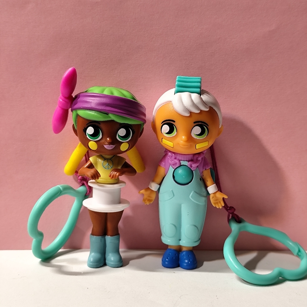 3/$20💗Fashion Fidgets Fashion Figure Doll lot of 2